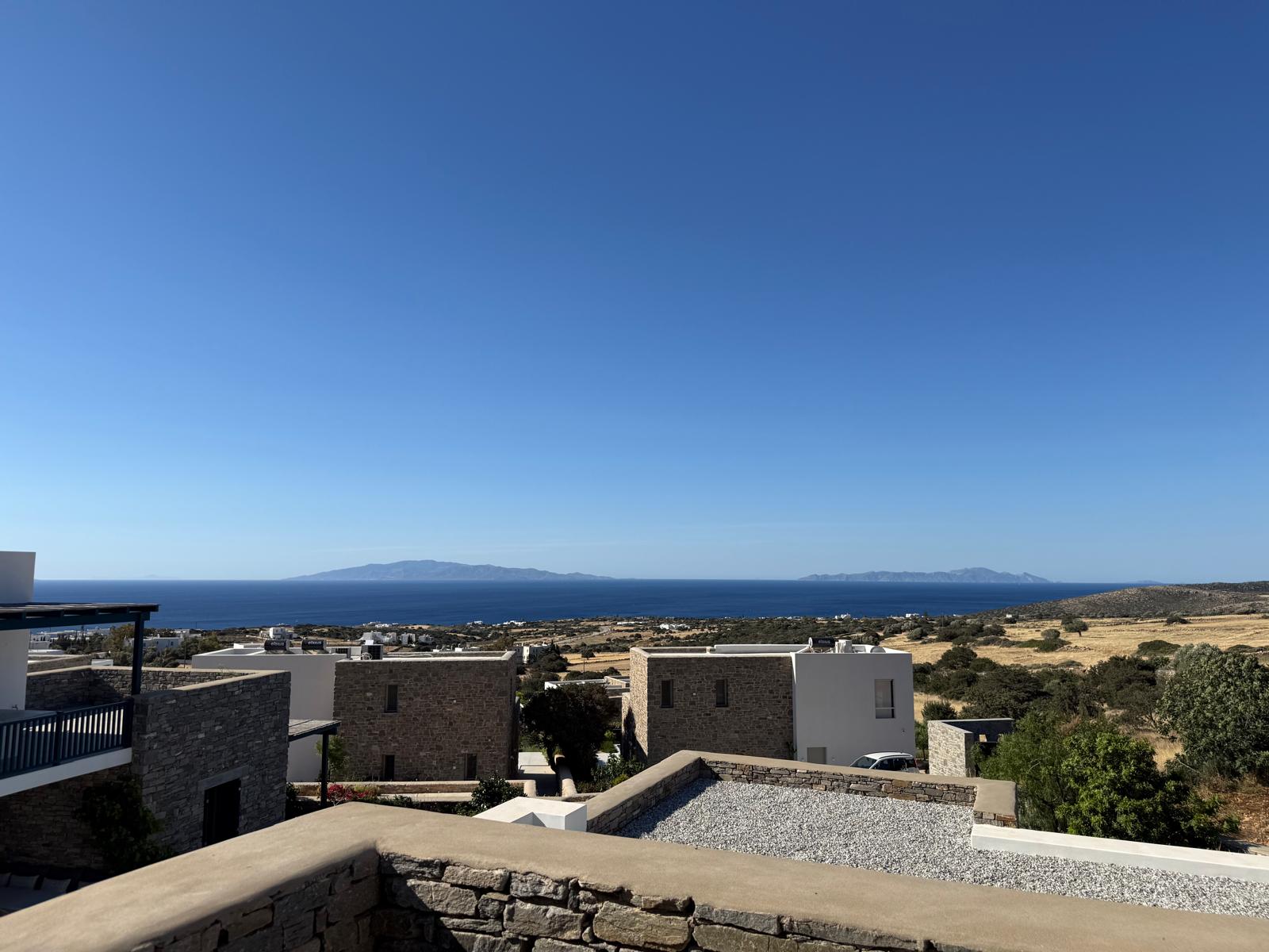 Sky Suite — panorama veranda with aegean sea view