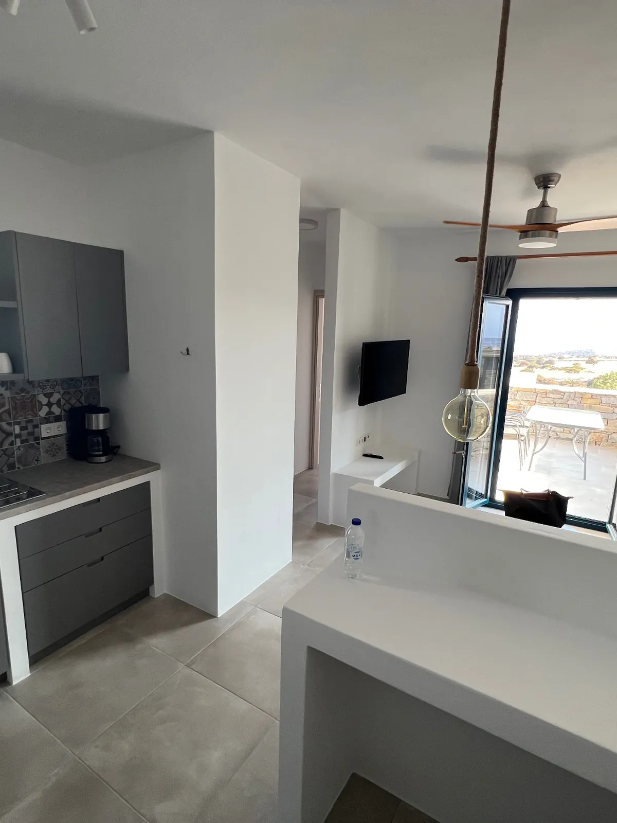 Sky Suite — open plan living and kitchen